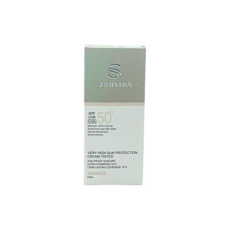 کرم ضد آفتاب رنگی پوست خشک +SPF50 سانیورا